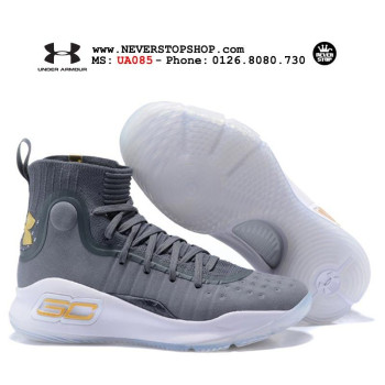 Under Armour Curry 4 Grey White