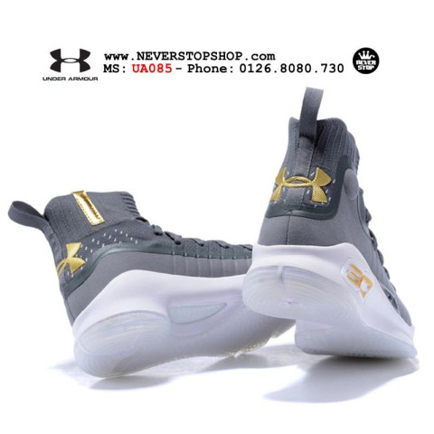 Under Armour Curry 4 Grey White