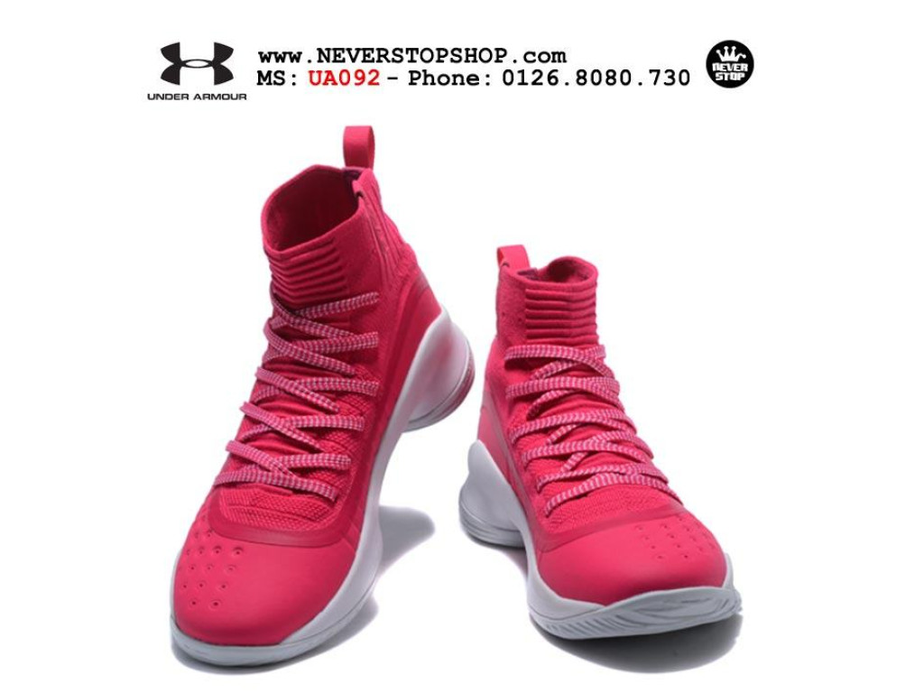 Giày Under Armour Curry 4 Pink nam nữ hàng chuẩn sfake replica 1:1 real chính hãng giá rẻ tốt nhất tại NeverStopShop.com HCM