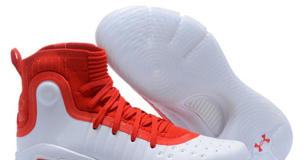 Curry 4 clearance red and white