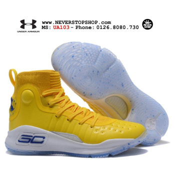 Under Armour Curry 4 Yellow