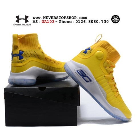 Under Armour Curry 4 Yellow