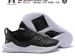 Giày Under Armour Curry 5.0 Black White nam nữ hàng chuẩn sfake replica 1:1 real chính hãng giá rẻ tốt nhất tại NeverStopShop.com HCM