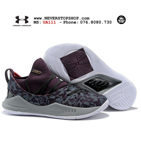 Under Armour Curry 5.0 Camo Purple