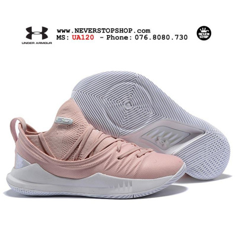 Under Armour Curry 5.0 Pink White