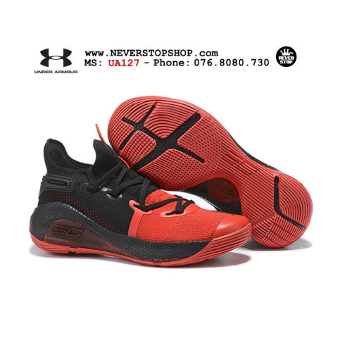 Under Armour Curry 6 Black Red