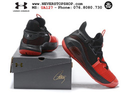 Giày Under Armour Curry 6 Black Red nam nữ hàng chuẩn sfake replica 1:1 real chính hãng giá rẻ tốt nhất tại NeverStopShop.com HCM