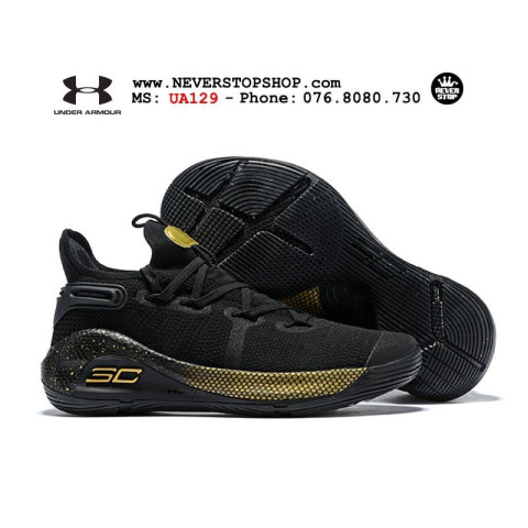 Under Armour Curry 6 Black Yellow