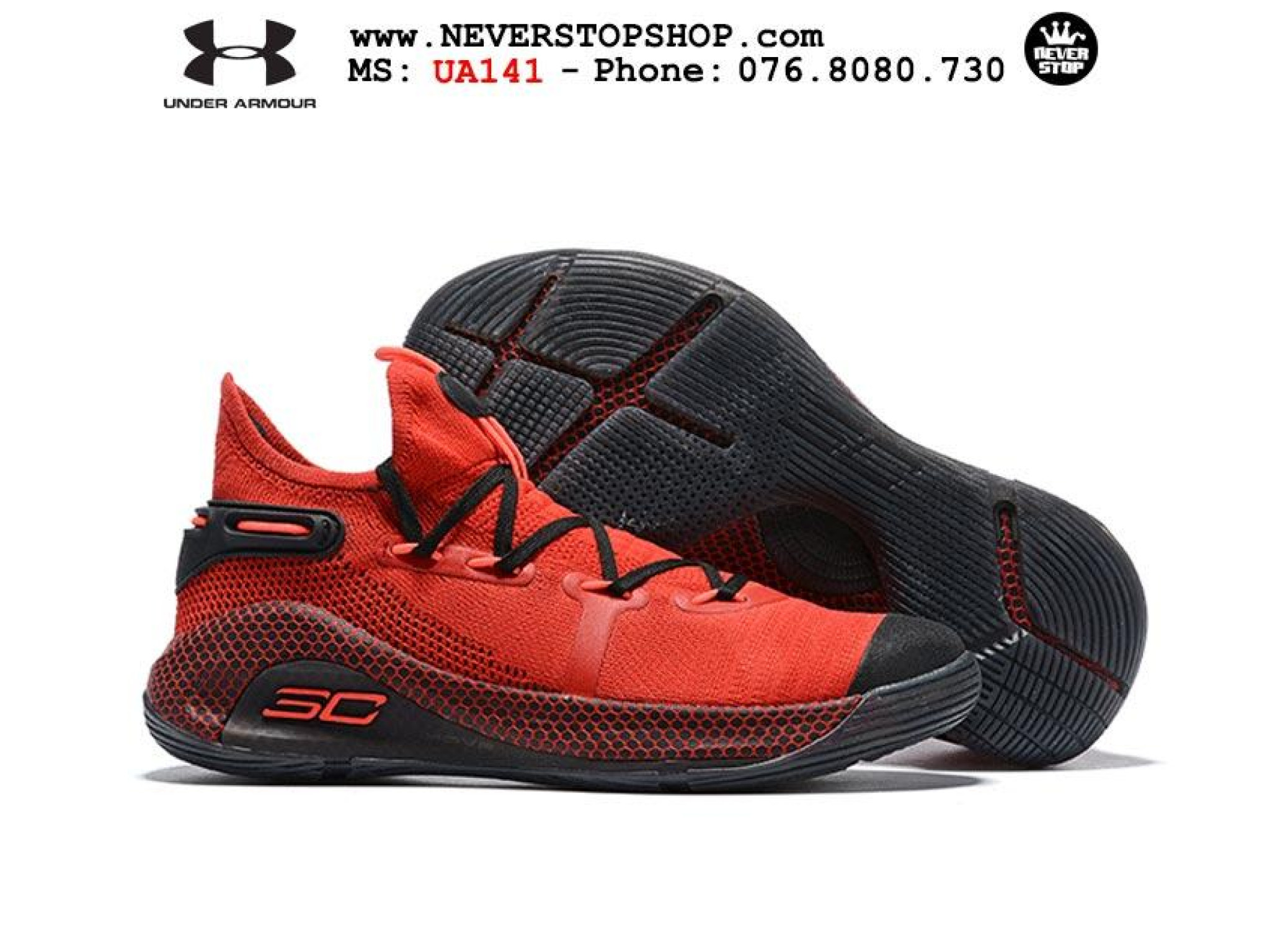 under armour curry 6 red