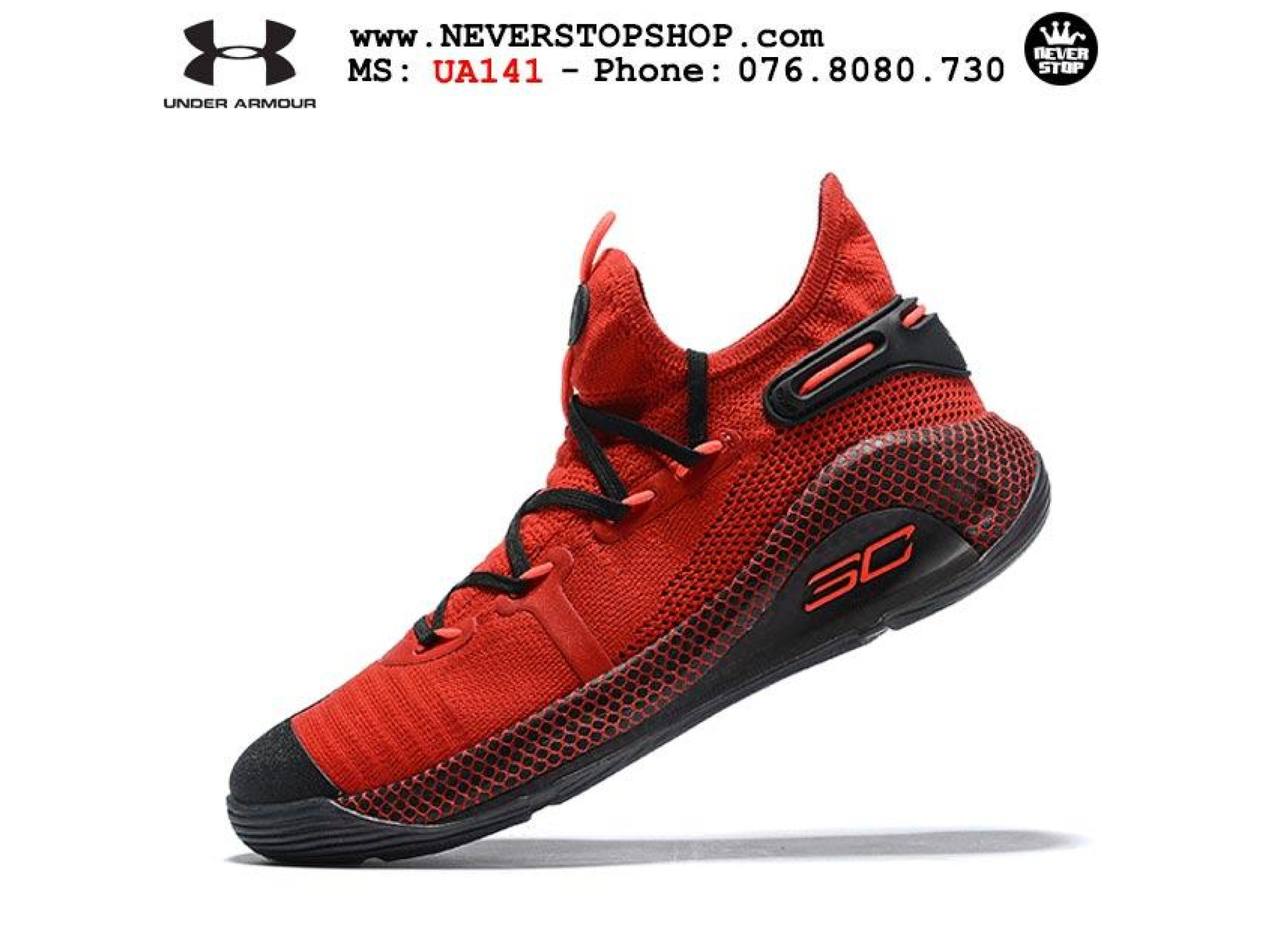 under armour curry 6 red