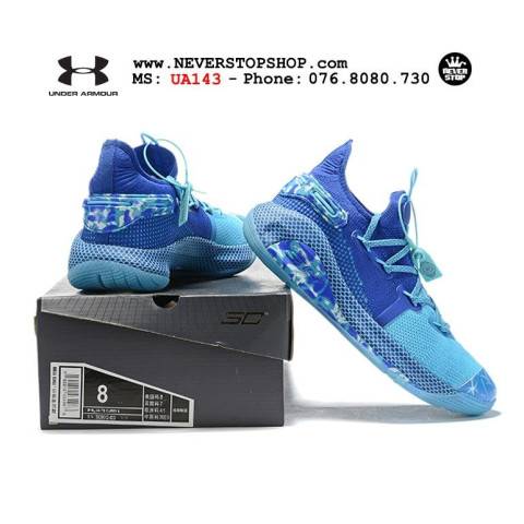 Under Armour Curry 6 Royal Alpine