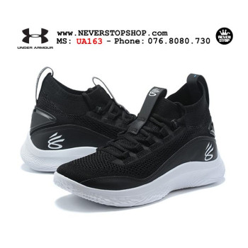 Under Armour Curry 8 Black White