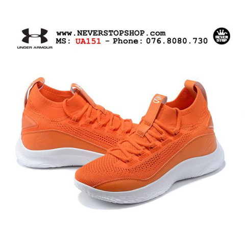 Under Armour Curry 8 Orange White