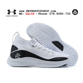 Under Armour Curry 8 White Black