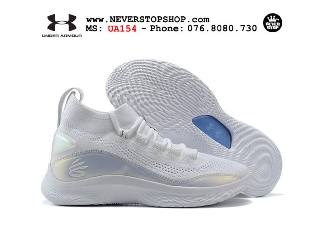 Giày bóng rổ UNDER ARMOUR CURRY 8 WISH FLOW bền nhẹ,  