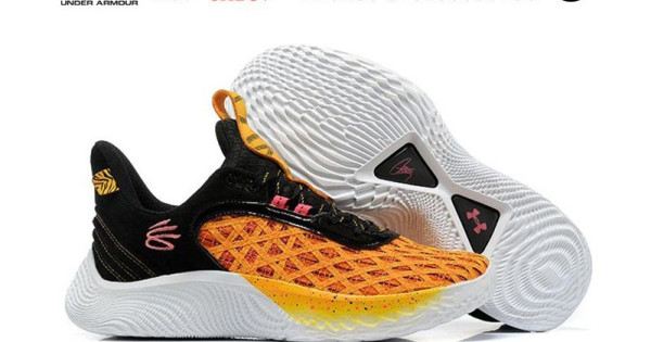 Giày bóng rổ UNDER ARMOUR CURRY BLACK YELLOW mẫu