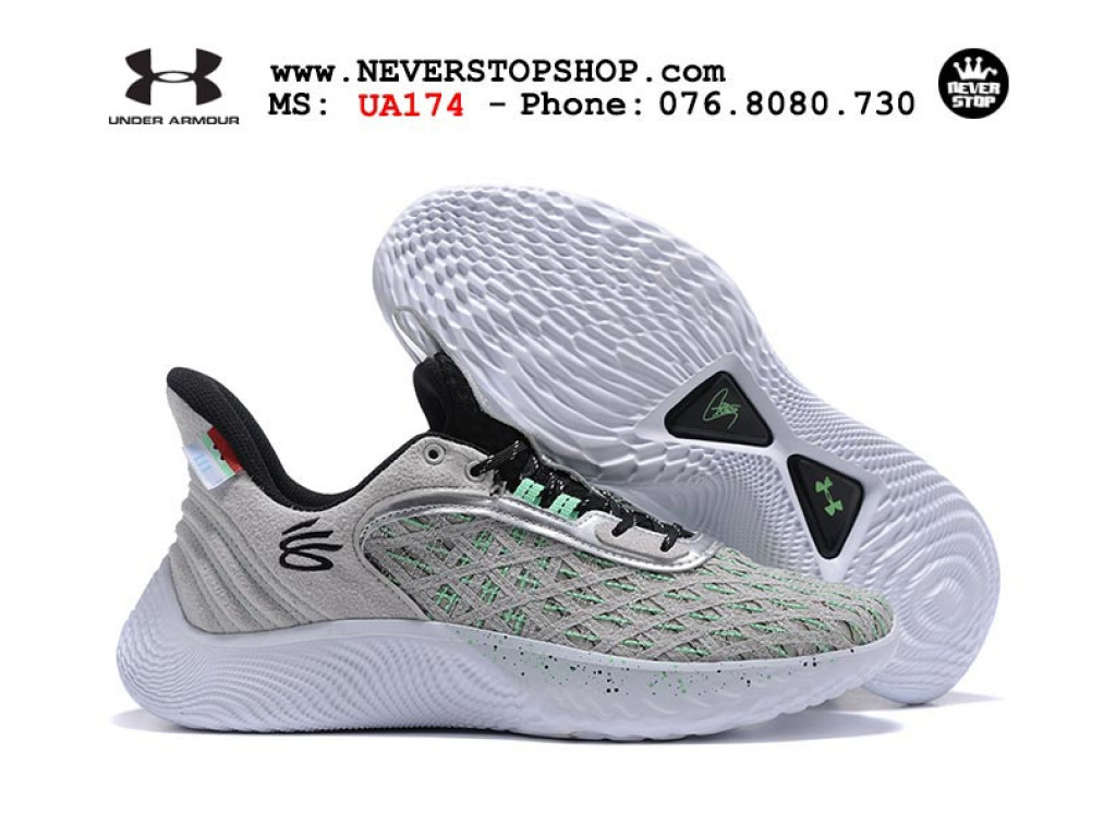 Giày bóng rổ UNDER ARMOUR CURRY 9 TALKING TRASH mẫu