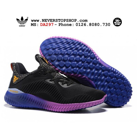 Adidas Alphabounce Black Purple