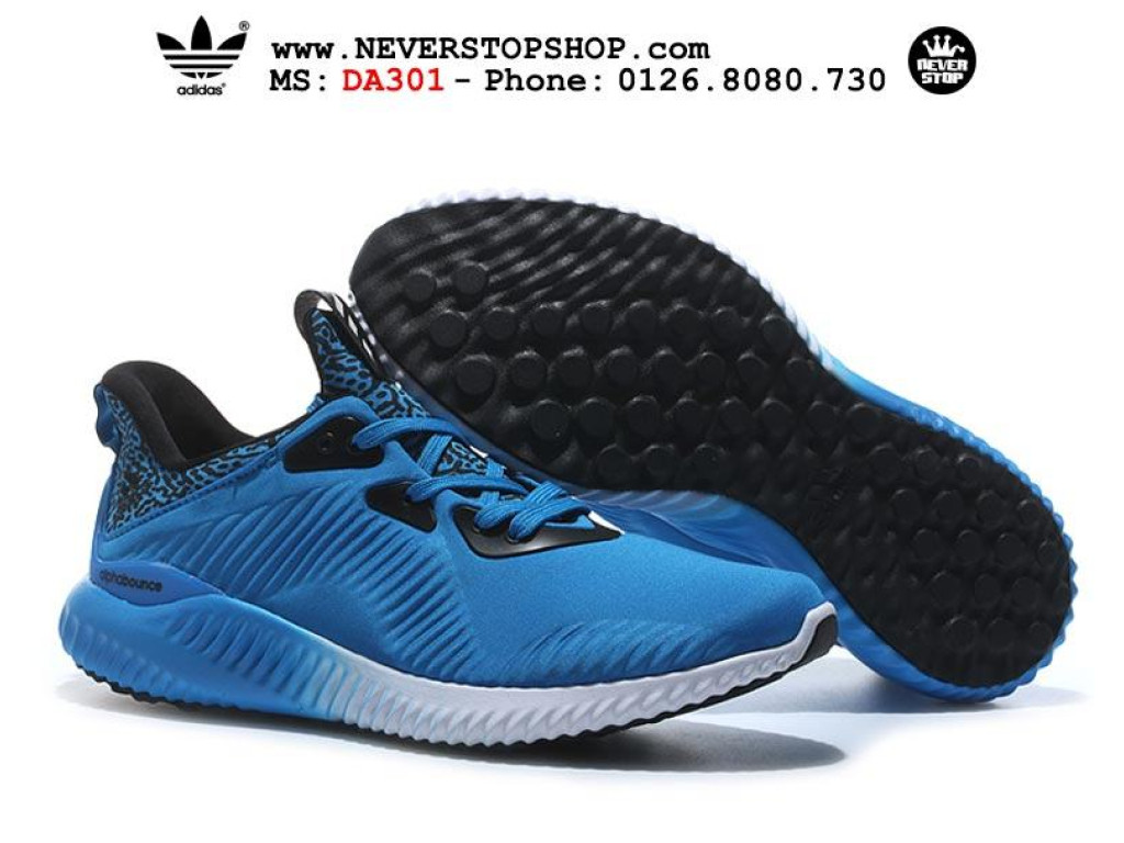 Giày Adidas Alphabounce Blue nam nữ hàng chuẩn sfake replica 1:1 real chính hãng giá rẻ tốt nhất tại NeverStopShop.com HCM