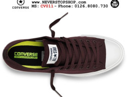 Giày Converse Chuck Taylor 2 Low Bordeaux nam nữ hàng chuẩn sfake replica 1:1 real chính hãng giá rẻ tốt nhất tại NeverStopShop.com HCM