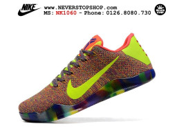 Giày Nike Kobe 11 Rainbow nam nữ hàng chuẩn sfake replica 1:1 real chính hãng giá rẻ tốt nhất tại NeverStopShop.com HCM