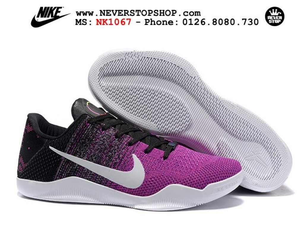 Giày Nike Kobe 11 Pink Black nam nữ hàng chuẩn sfake replica 1:1 real chính hãng giá rẻ tốt nhất tại NeverStopShop.com HCM