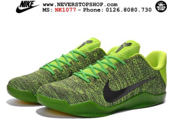 Giày Nike Kobe 11 Green Black nam nữ hàng chuẩn sfake replica 1:1 real chính hãng giá rẻ tốt nhất tại NeverStopShop.com HCM