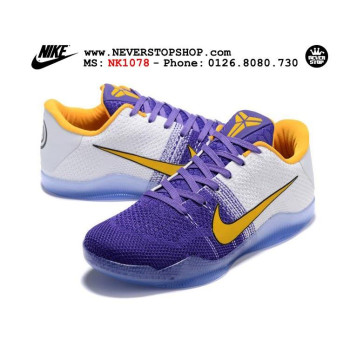 Nike Kobe 11 Purple White Yellow