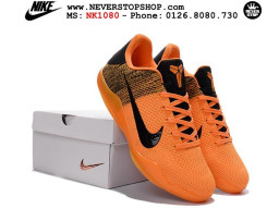Giày Nike Kobe 11 Black Yellow nam nữ hàng chuẩn sfake replica 1:1 real chính hãng giá rẻ tốt nhất tại NeverStopShop.com HCM