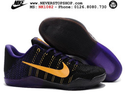 Giày Nike Kobe 11 Black nam nữ hàng chuẩn sfake replica 1:1 real chính hãng giá rẻ tốt nhất tại NeverStopShop.com HCM