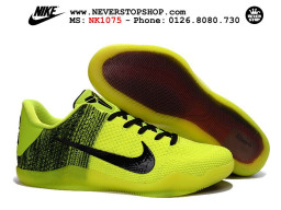 Giày Nike Kobe 11 Black Neon nam nữ hàng chuẩn sfake replica 1:1 real chính hãng giá rẻ tốt nhất tại NeverStopShop.com HCM