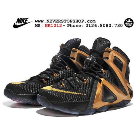 Nike Lebron 12 Elite Black Gold