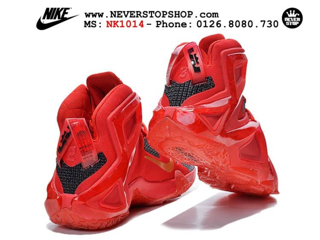 Giày Nike Lebron 12 Elite Black Red nam nữ hàng chuẩn sfake replica 1:1 real chính hãng giá rẻ tốt nhất tại NeverStopShop.com HCM