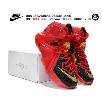 Nike Lebron 12 Elite Black Red
