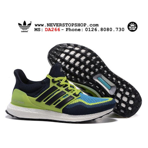 Adidas Ultra Boost 2016 Green Navy Blue