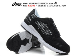 Giày Asics Gel Lyte 3 Black White nam nữ hàng chuẩn sfake replica 1:1 real chính hãng giá rẻ tốt nhất tại NeverStopShop.com HCM