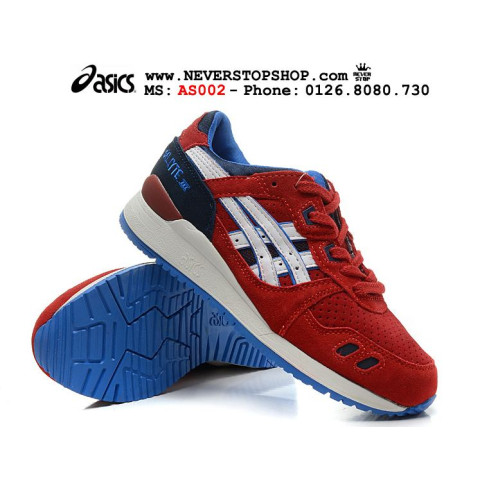 Asics Gel Lyte 3 Red White Blue