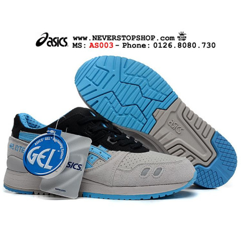 Asics Gel Lyte 3 Grey Blue Black