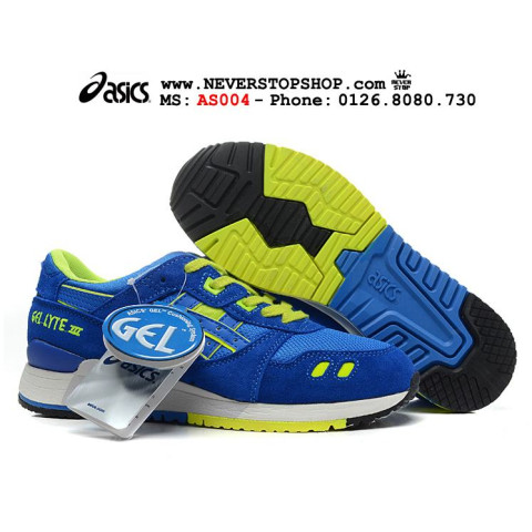 Asics Gel Lyte 3 Blue Neon