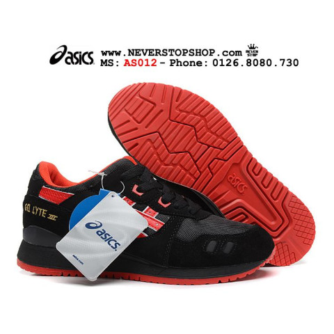 Asics Gel Lyte 3 Black Red