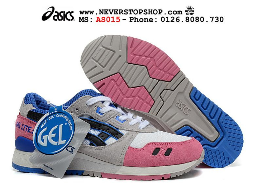 Asics Gel Lyte Grey Pink White