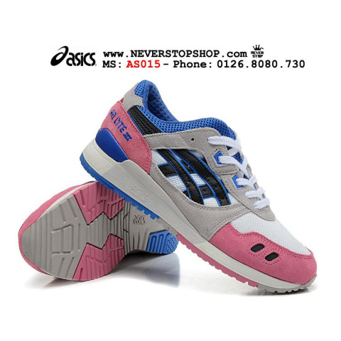 Asics Gel Lyte 3 Grey Pink White