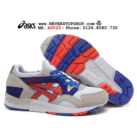 Asics Gel Lyte 5 Blue Grey Red