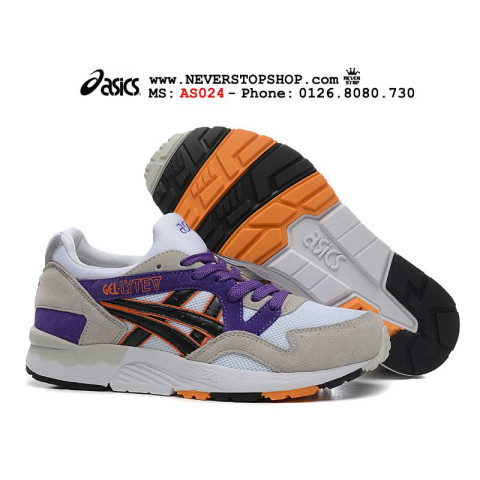 Asics Gel Lyte 5 Grey White Purple