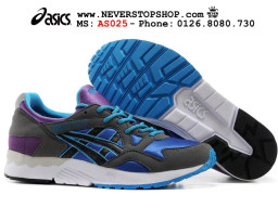 Giày Asics Gel Lyte 5 Grey Purple Blue nam nữ hàng chuẩn sfake replica 1:1 real chính hãng giá rẻ tốt nhất tại NeverStopShop.com HCM