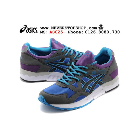 Asics Gel Lyte 5 Grey Purple Blue