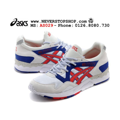 Asics Gel Lyte 5 White Red Blue