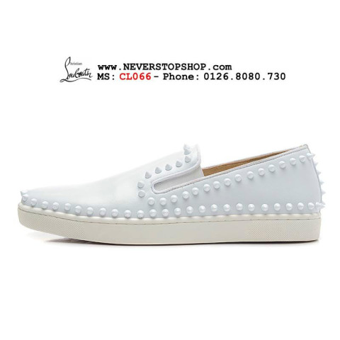 Christian Louboutin Low All White