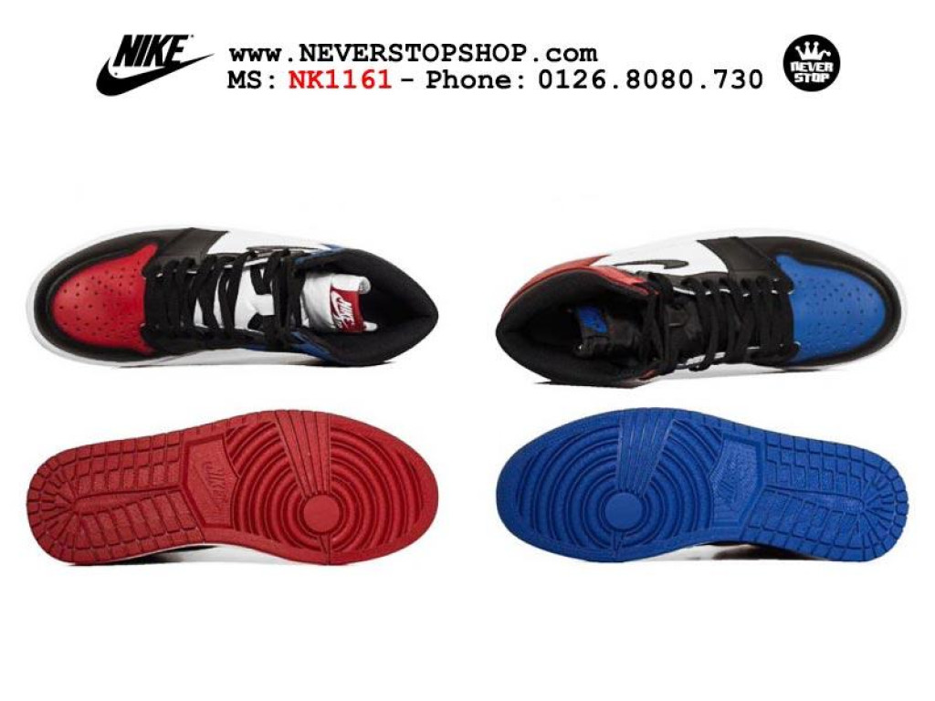 Giày Nike Jordan 1 Top Three nam nữ hàng chuẩn sfake replica 1:1 real chính hãng giá rẻ tốt nhất tại NeverStopShop.com HCM