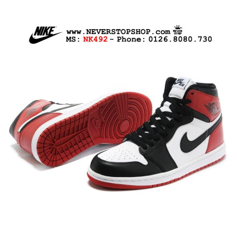 Nike Jordan 1 Black White Red